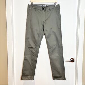 Zara Man Slim Fit Chinos  Grey  Size 32  Preppy Academia Smart Casual Streetwear
